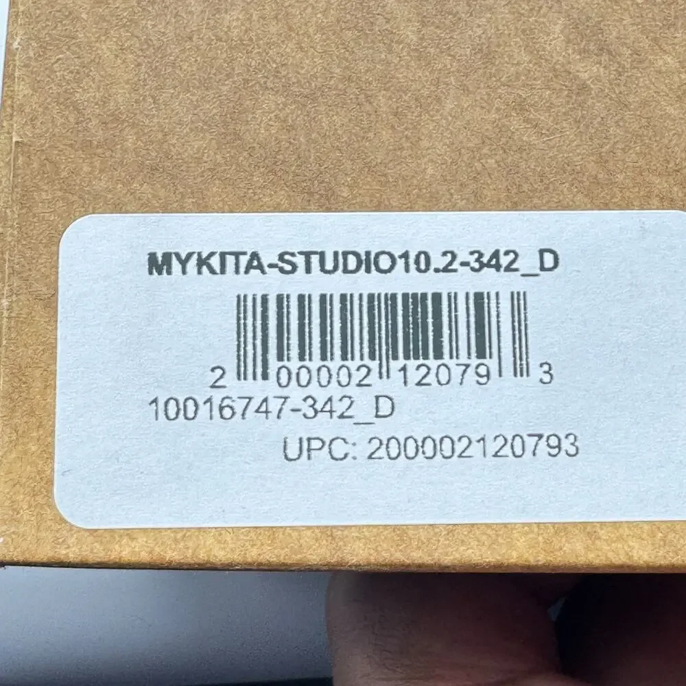 Mykita Sunglasses Studio 10.2 Col 342 Gold Cat Eye Butterfly Oversize Frame 62mm